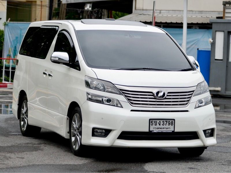 Toyota Vellfire 2.4V จดทะเบียนปี 2011 Fulloption วิ่งน้อยประวัติครบสภาพสมบูรณ์พร้อมใช้ครับ